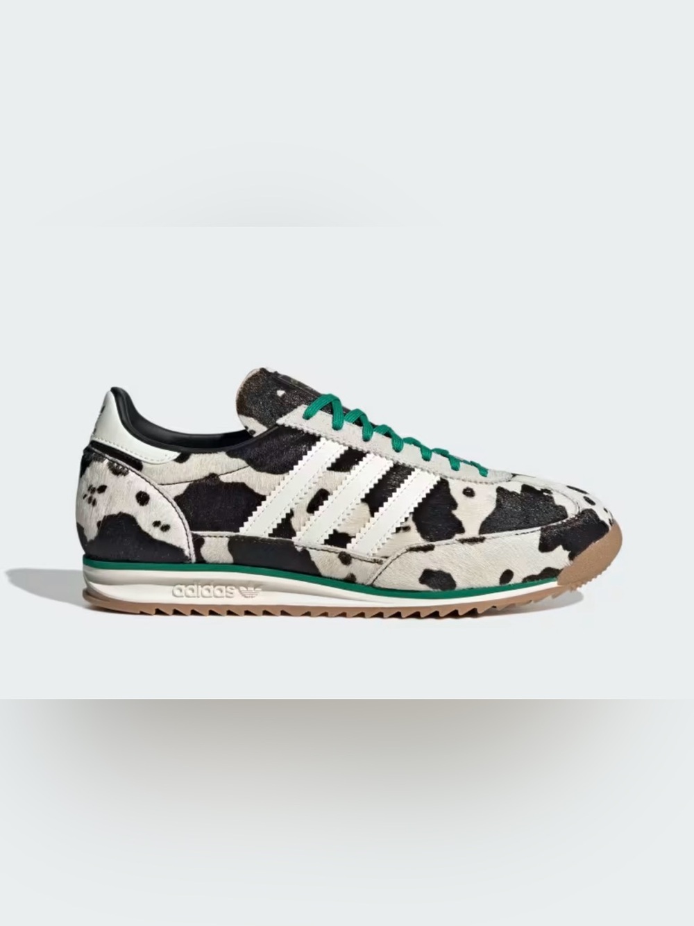 New! Adidas Women’s COW PRINT SL 72 OG SHOES, sz 8 - Picture 1 of 10